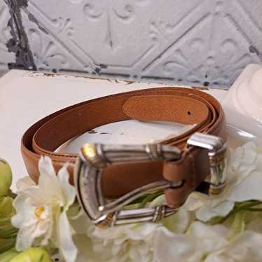 FOSSIL GENUINE LEATHER BELT IN SIZE LARGE 'LIKE N… - image 1