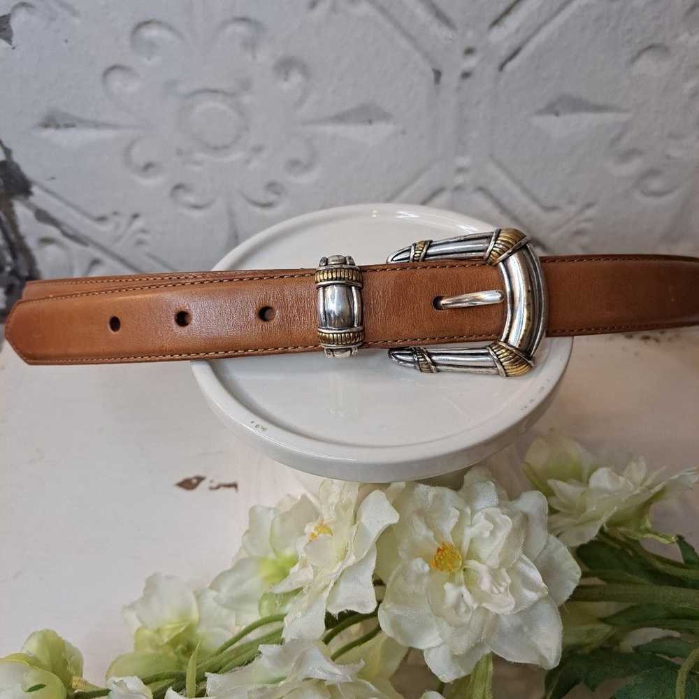 FOSSIL GENUINE LEATHER BELT IN SIZE LARGE 'LIKE N… - image 2