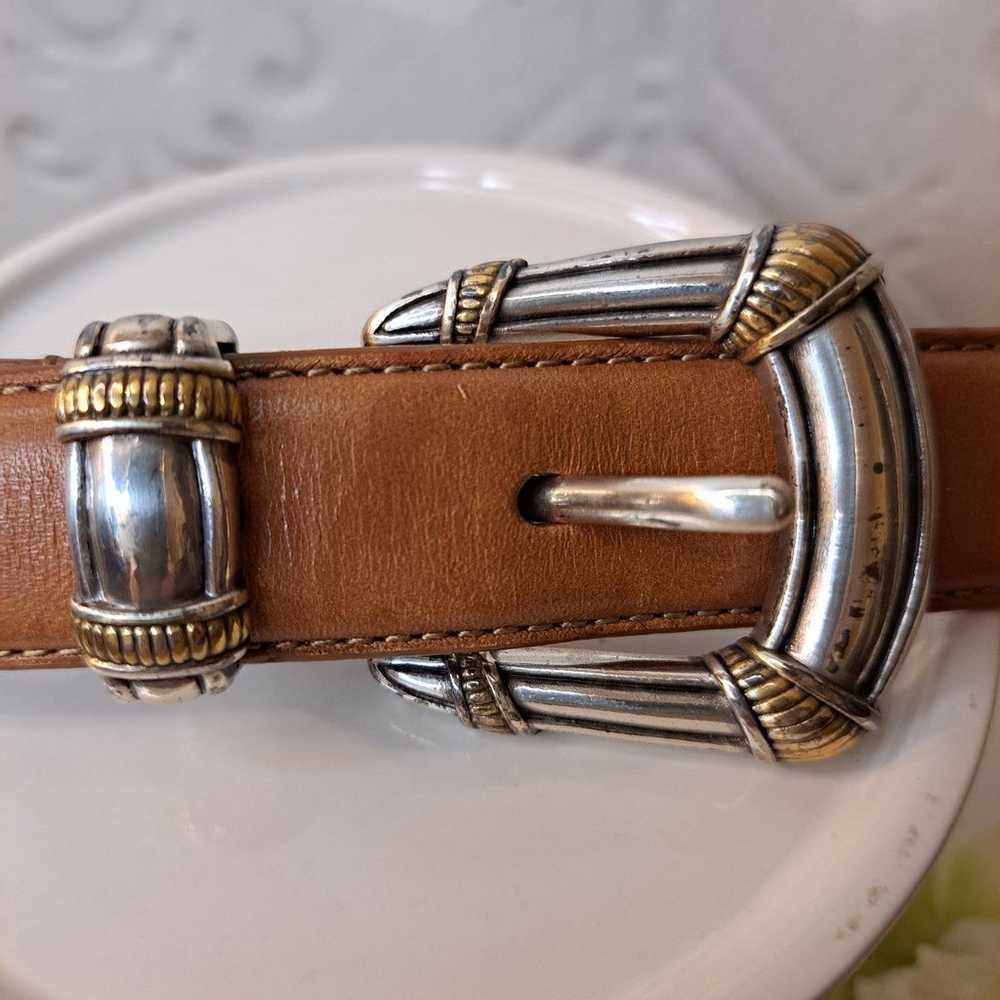 FOSSIL GENUINE LEATHER BELT IN SIZE LARGE 'LIKE N… - image 3
