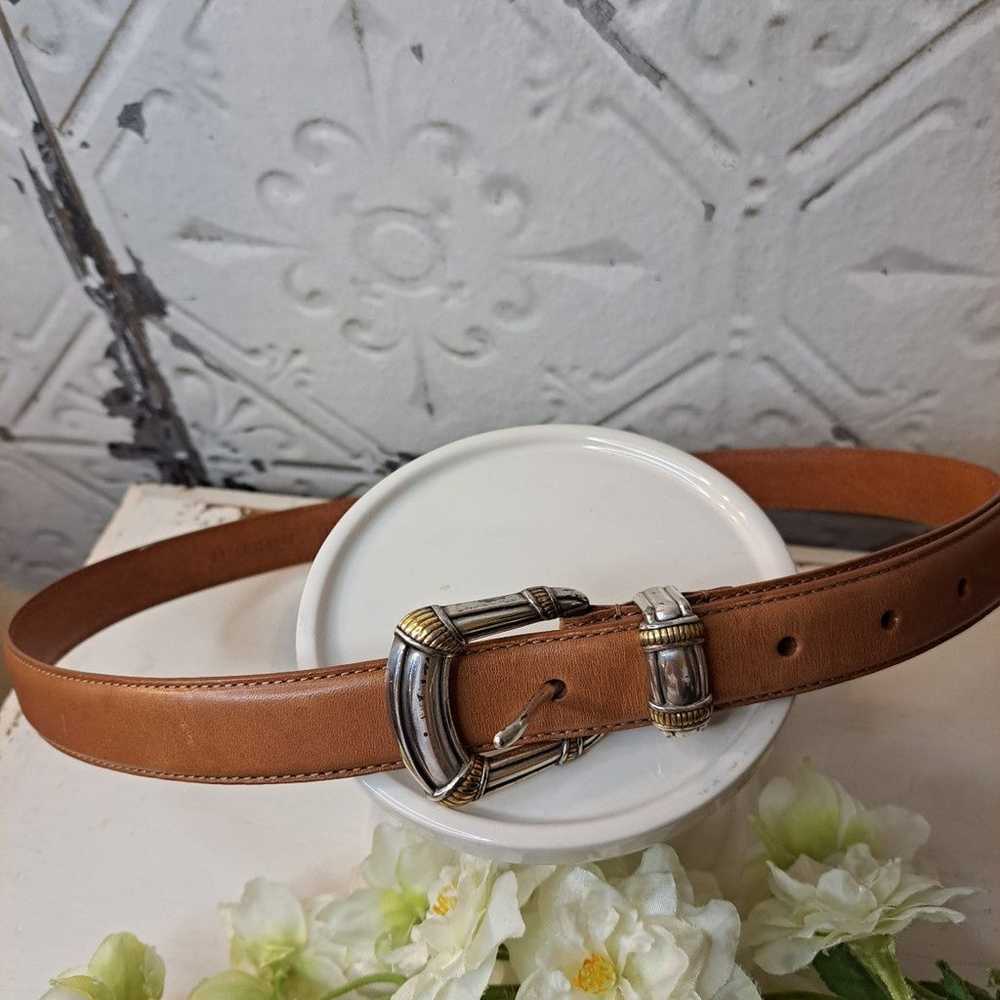 FOSSIL GENUINE LEATHER BELT IN SIZE LARGE 'LIKE N… - image 4