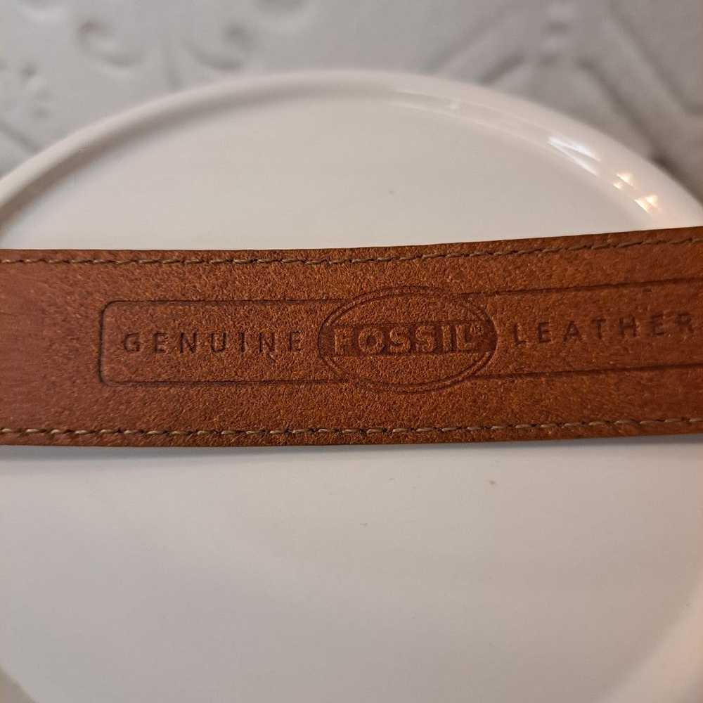 FOSSIL GENUINE LEATHER BELT IN SIZE LARGE 'LIKE N… - image 5