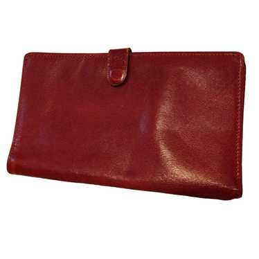 Etons Mello Cowhide Leather Travel Wallet Vintage… - image 1