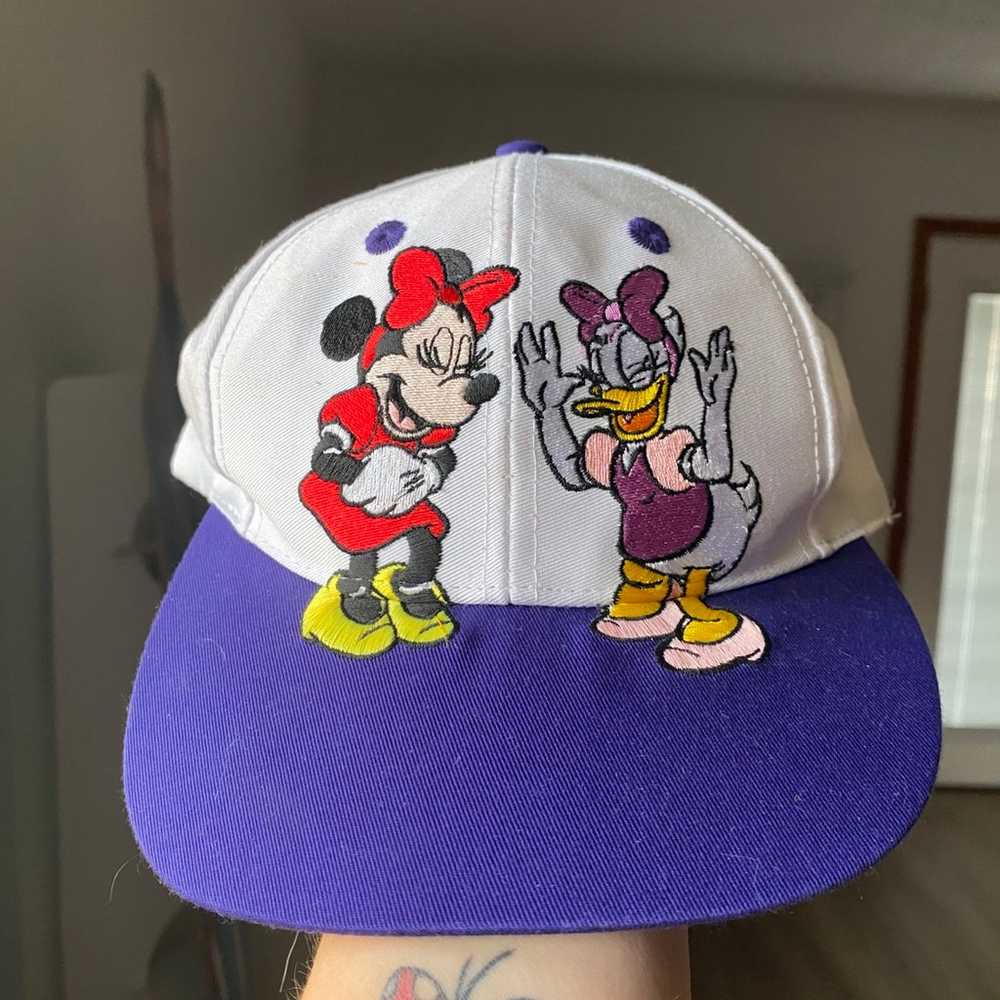 Vintage Goofy Hat Co. Minnie & Daisy Baseball Cap - image 1