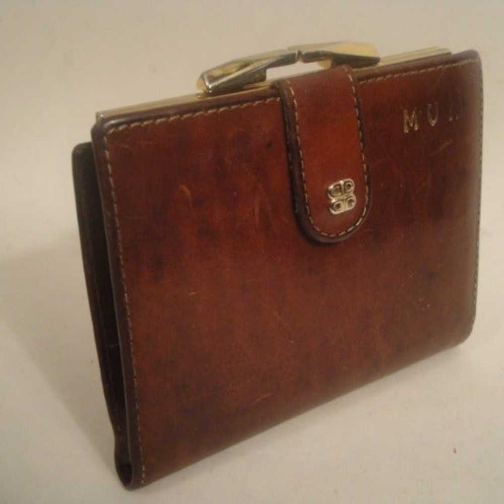 Bosca Brown Leather Small Wallet - image 1