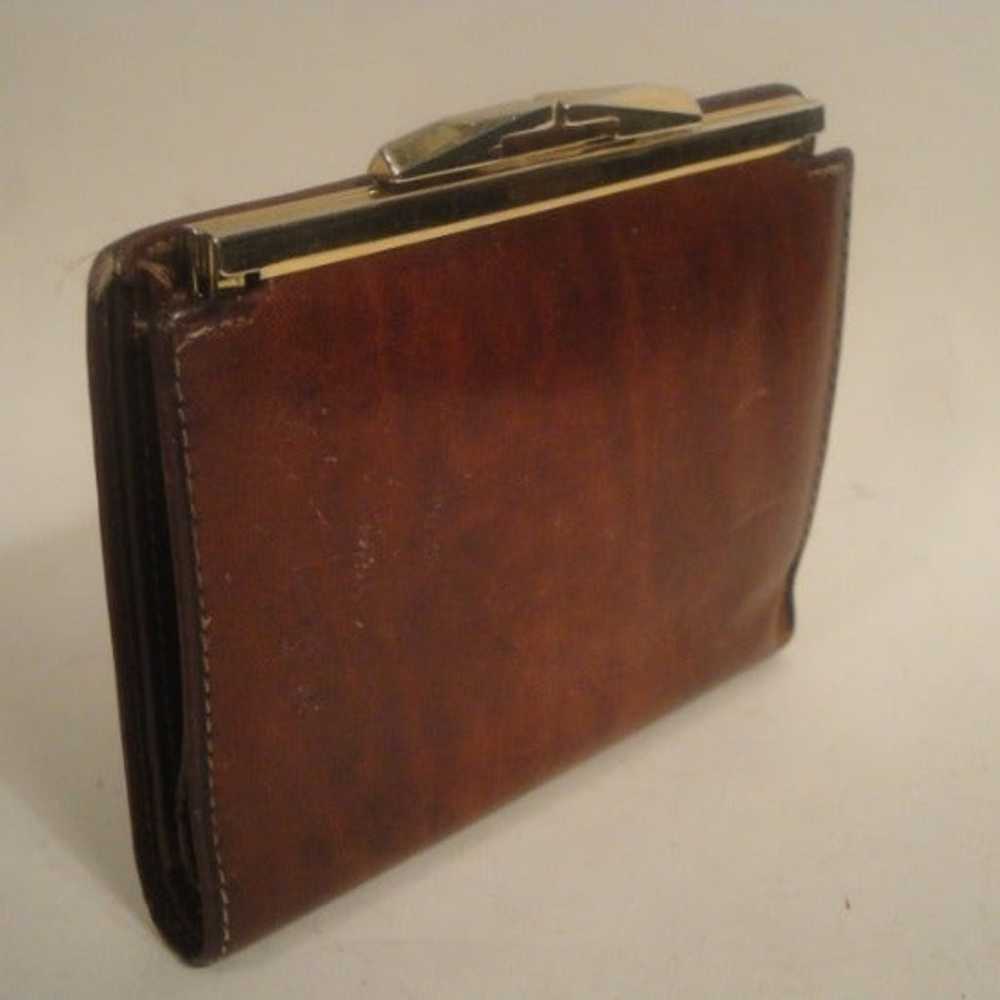 Bosca Brown Leather Small Wallet - image 2