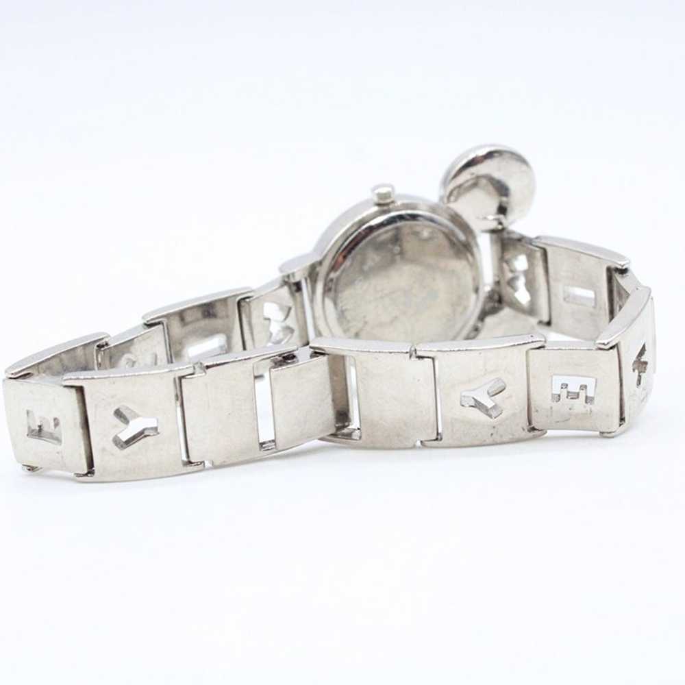 Vintage Disney Watch Womens Silver Tone Stainless… - image 7