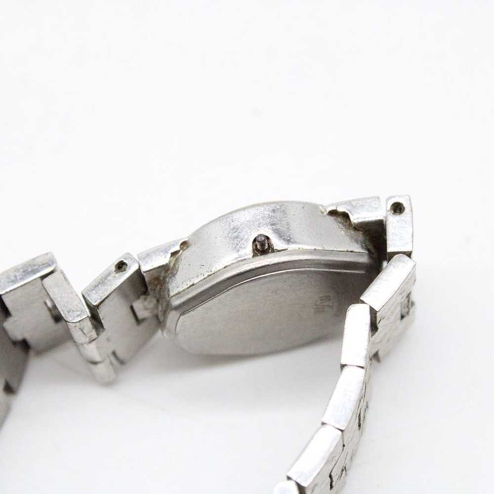 Vintage CLINTON Watch Womens Silver Tone Stainles… - image 9