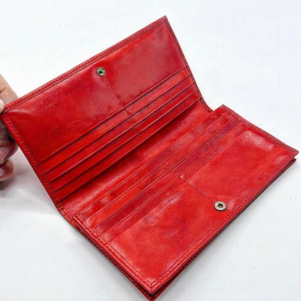 Vintage leather wallet by Bosca - image 3