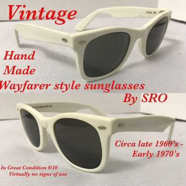 Sunglasses Wayfarer Style W/ Super Dark Impact Resistant Lenses