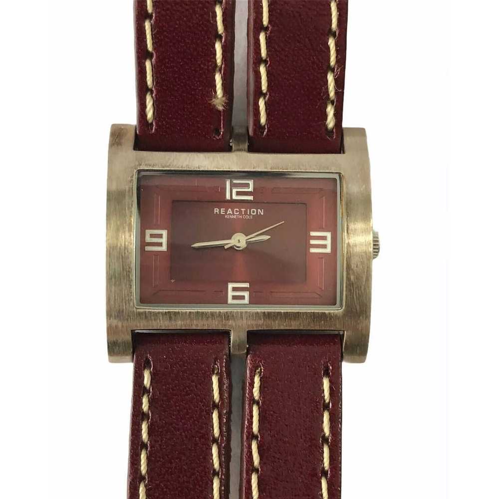 Reaction By Kenneth Cole Women’s Watch Wide Red L… - image 1
