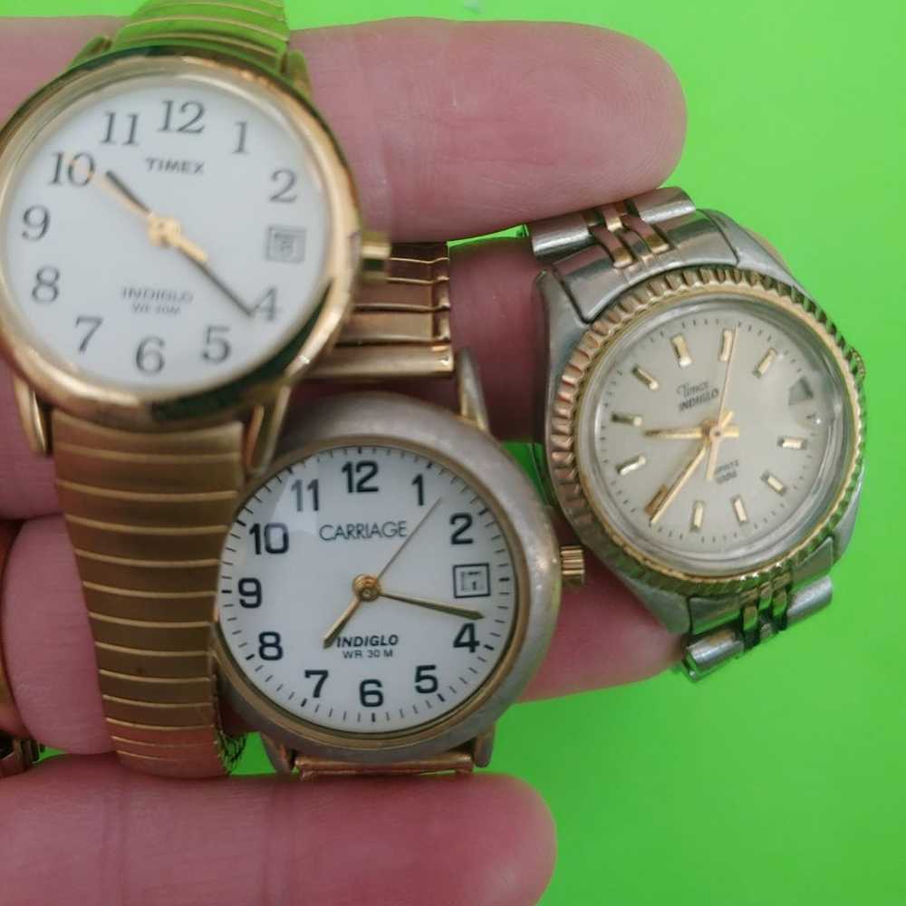 Vintage Timex 3 watches lot - image 1