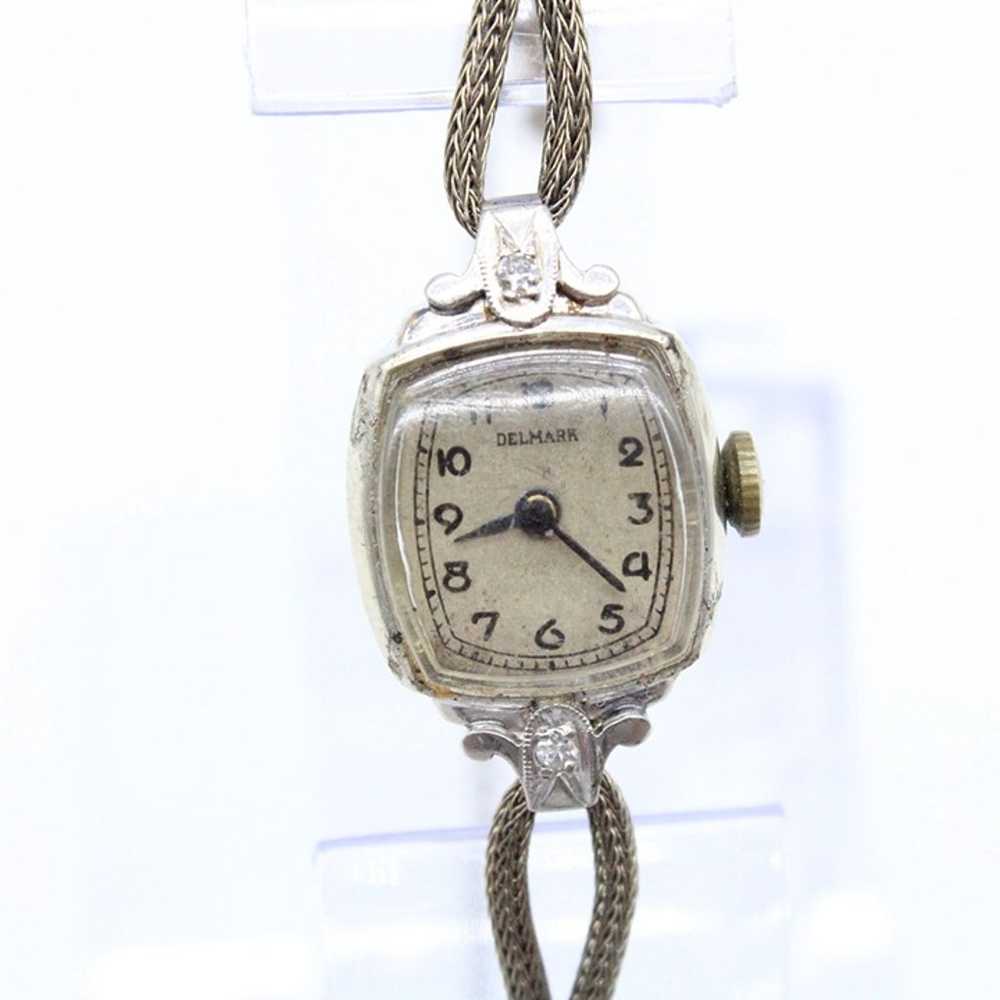 Vintage BULOVA Watch Womens Silver Tone Stainless… - image 2