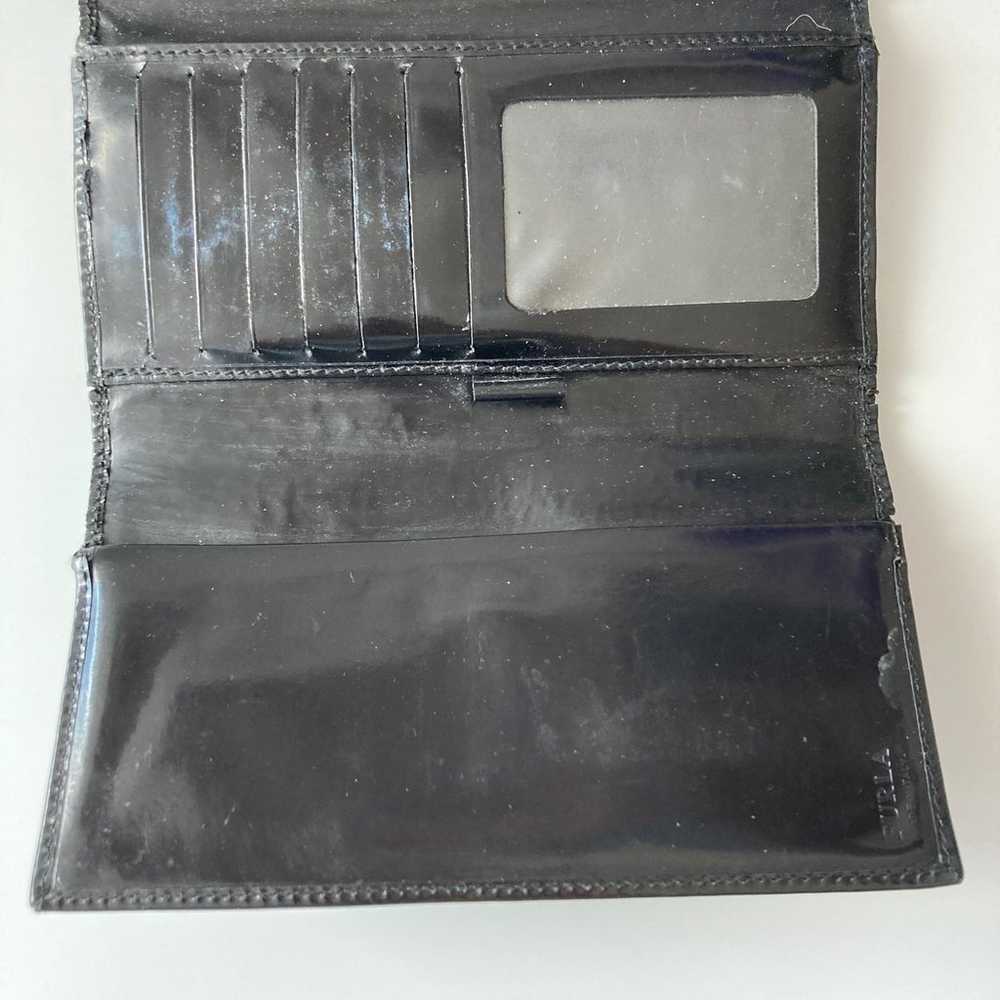 Furla Patent Leather Black Wallet - image 2