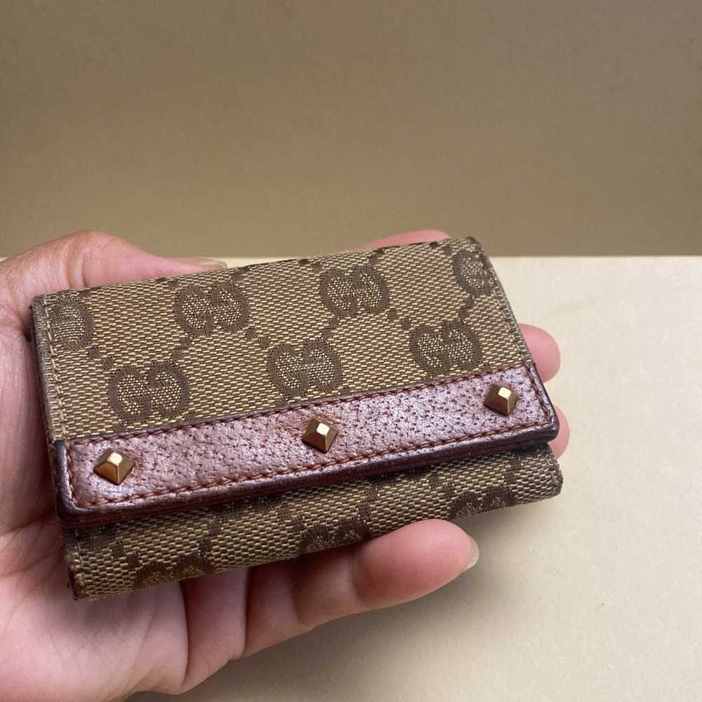 Gucci Brown GG Canvas Holder small wallet - image 12