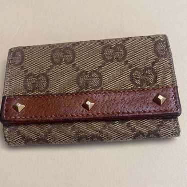 Gucci Brown GG Canvas Holder small wallet - image 1