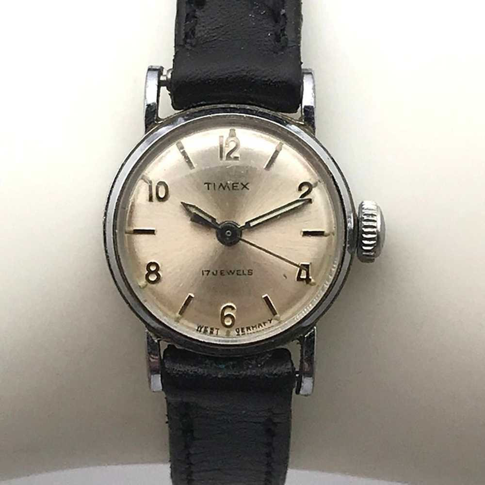 Vintage Timex Mechanical 17 Jewels Ladies Watch W… - image 3