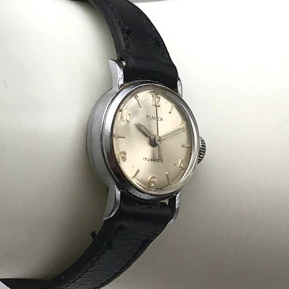 Vintage Timex Mechanical 17 Jewels Ladies Watch W… - image 7
