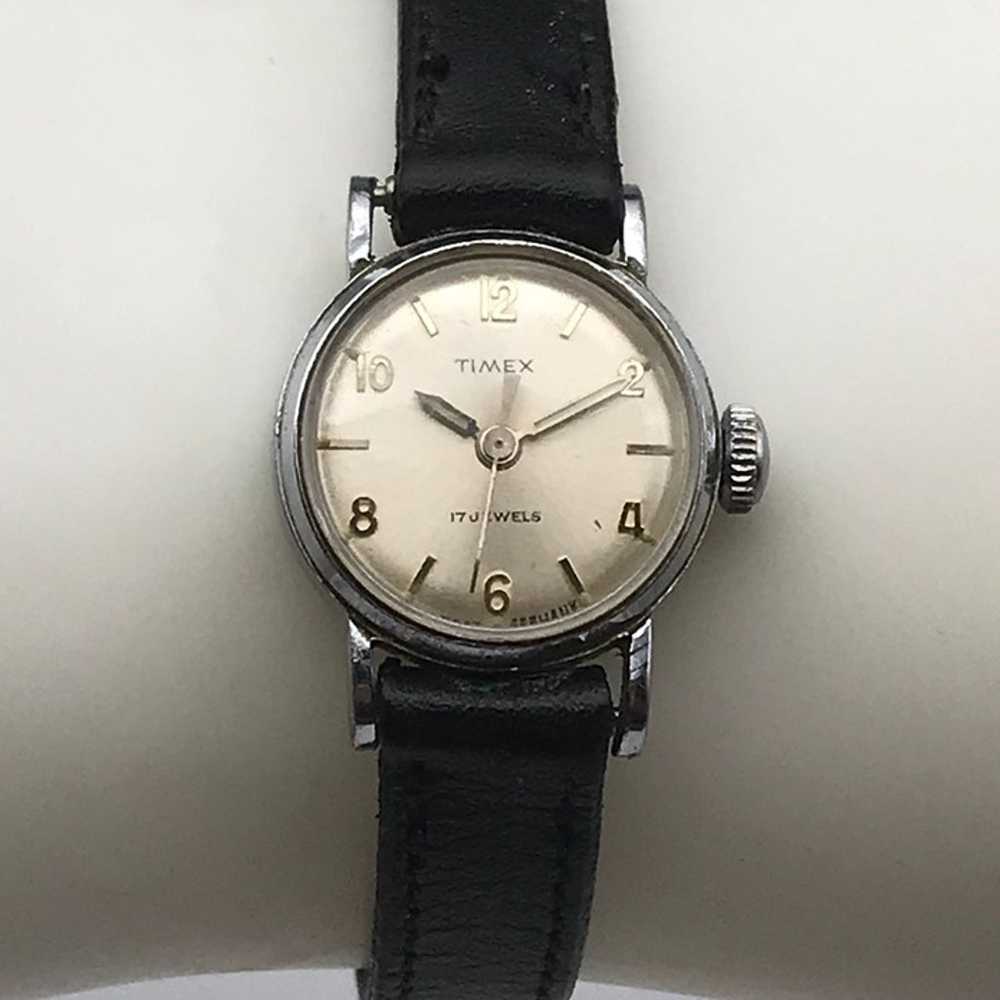 Vintage Timex Mechanical 17 Jewels Ladies Watch W… - image 9