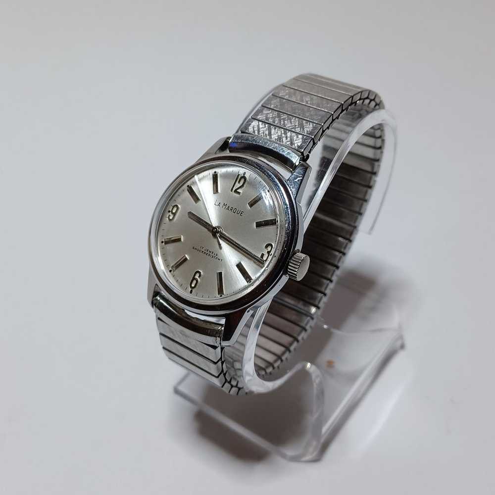 Vintage LA MARQUE Wristwatch 17 Jewels Shockresis… - image 2