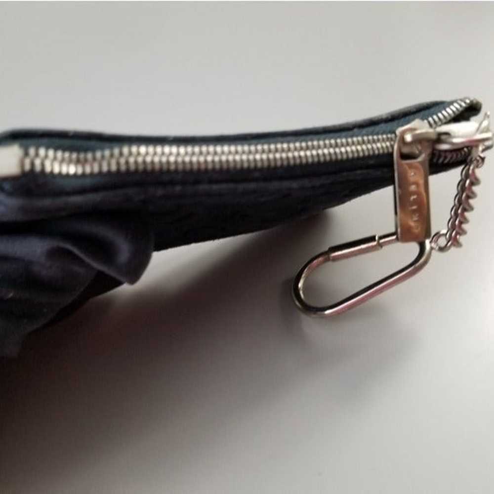 Celine Beautiful Vintage Key pouch cleft Silver h… - image 11