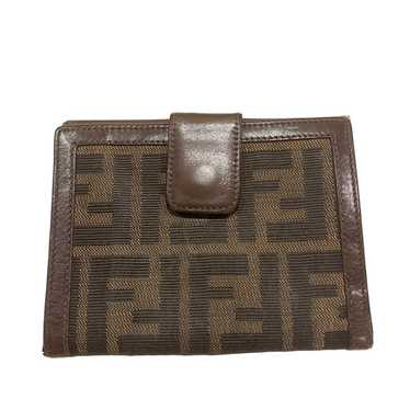 Authentic Vintage Women's FF Zucca Fendi Brown Can