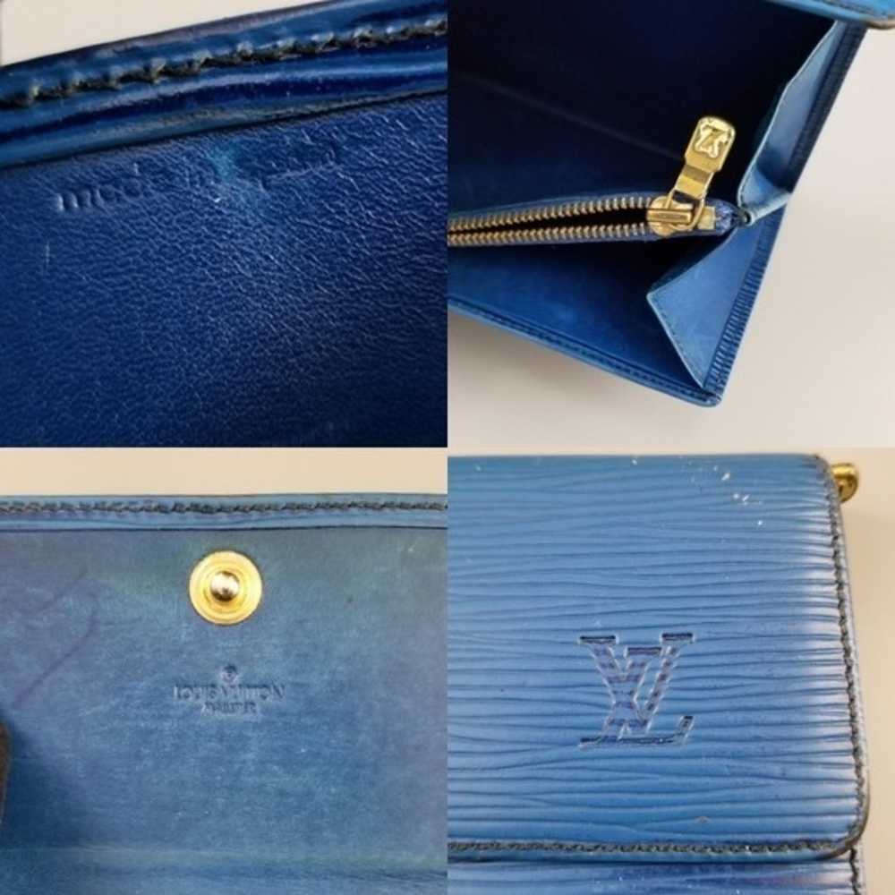 LOUIS VUITTON Vintage Epi Leather Portefeuille Sa… - image 5