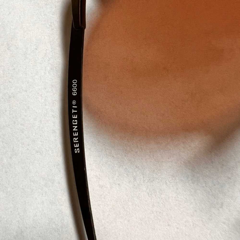 Serengeti Sunglasses 6600 Made in Italy, W/Case, … - image 8