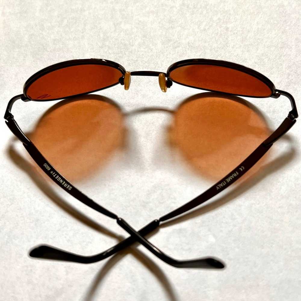 Serengeti Sunglasses 6600 Made in Italy, W/Case, … - image 9