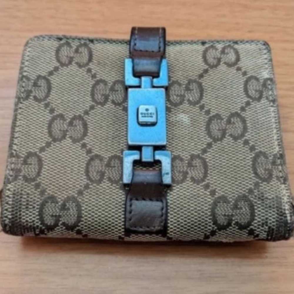 Authenticated Used Gucci GUCCI GG Canvas W Hook B… - image 1