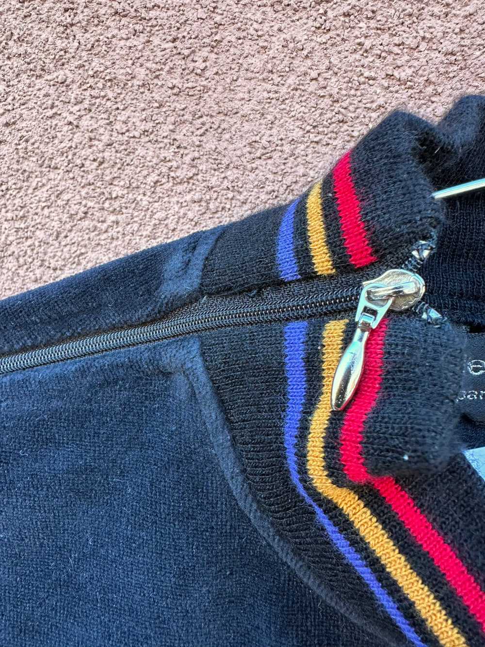 Pierre Cardin Velveteen Sweatshirt with Pockets - image 2