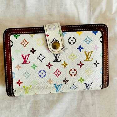 LOUIS VUITTON MURAKAMI MULTICOLOR MONOGRAM BIFOLD… - image 1