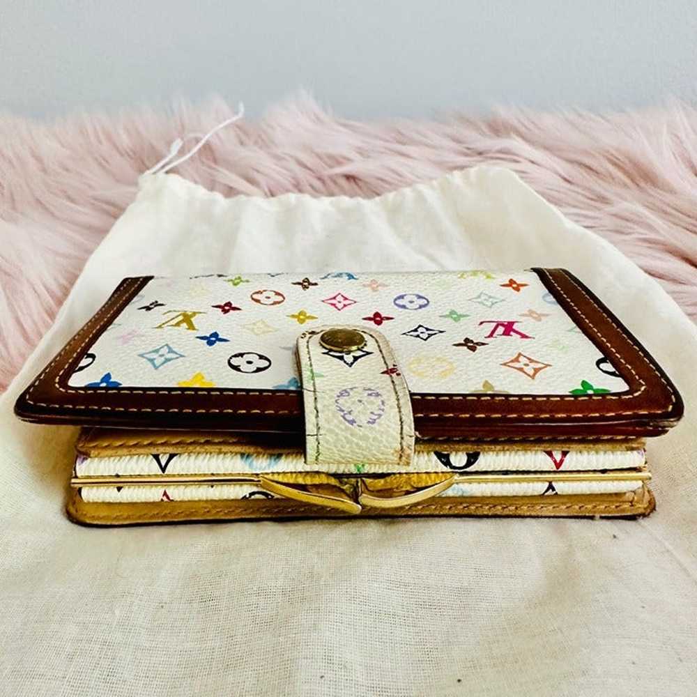 LOUIS VUITTON MURAKAMI MULTICOLOR MONOGRAM BIFOLD… - image 4