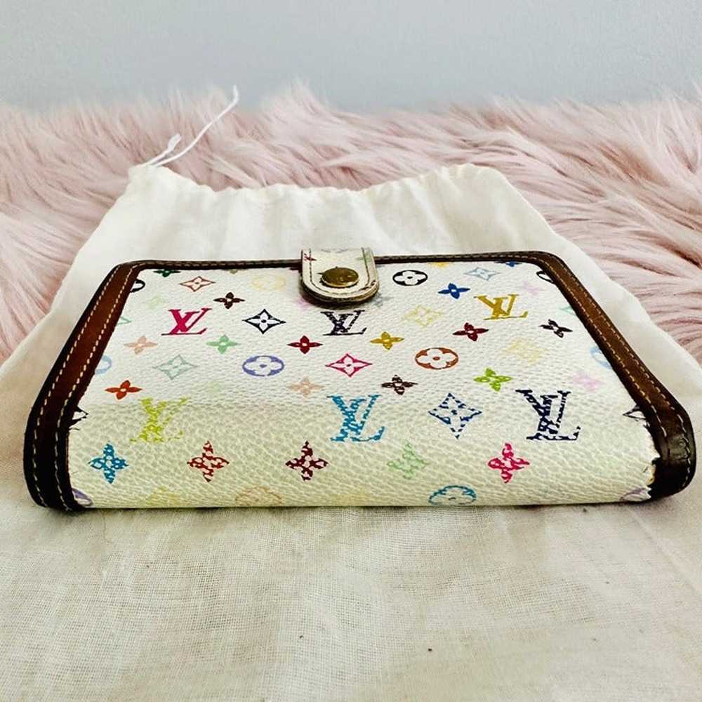 LOUIS VUITTON MURAKAMI MULTICOLOR MONOGRAM BIFOLD… - image 5