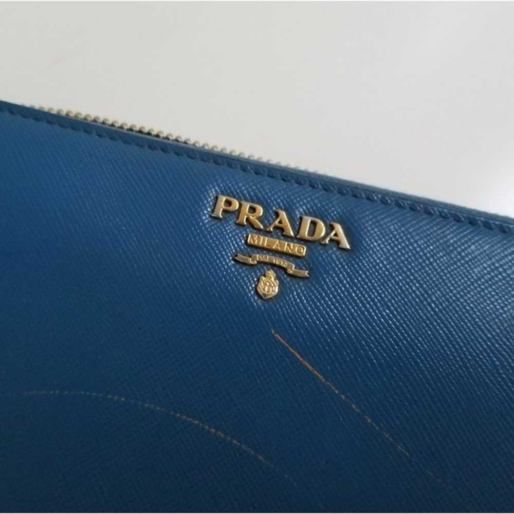 PRADA Beautiful Large Zippy compact wallet Italy - image 12