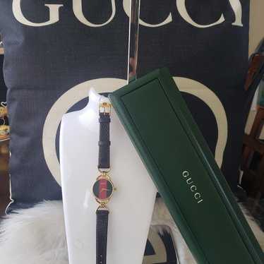 Vintage Gucci Web Sherryline Women Watch (6000.2.… - image 1