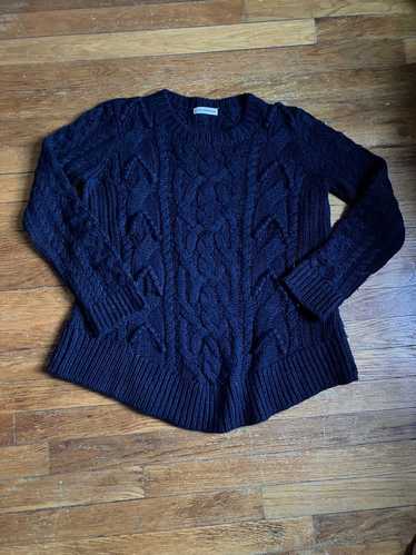 Ulla Johnson Cable-knit baby alpaca sweater (S) |…