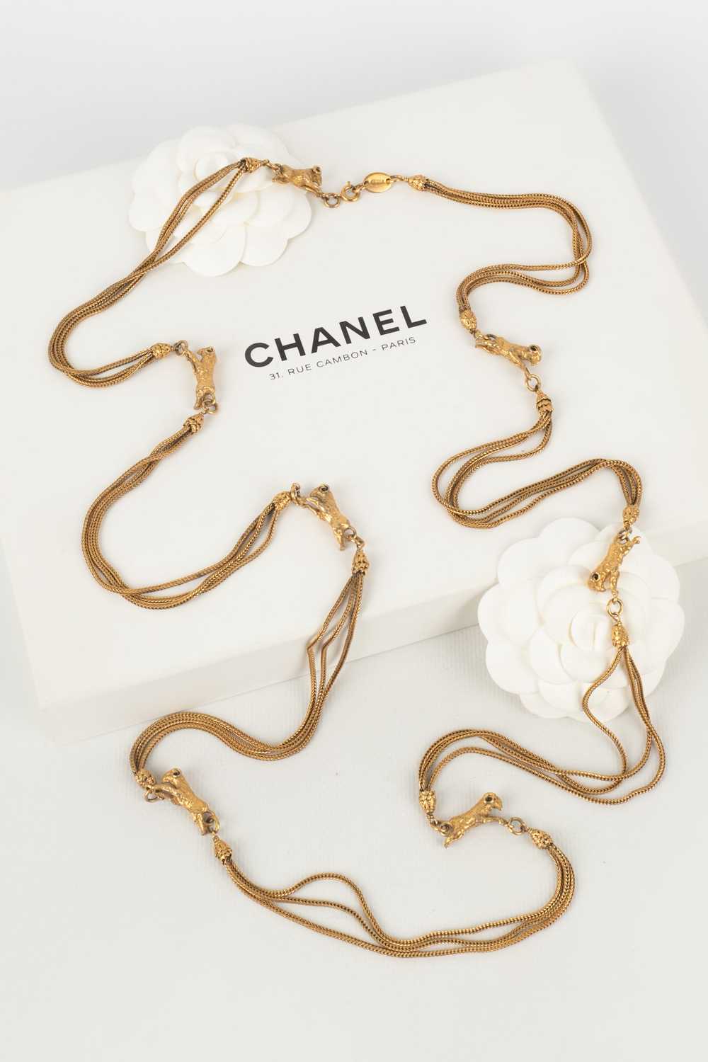 Chanel "ram head" necklace - image 1