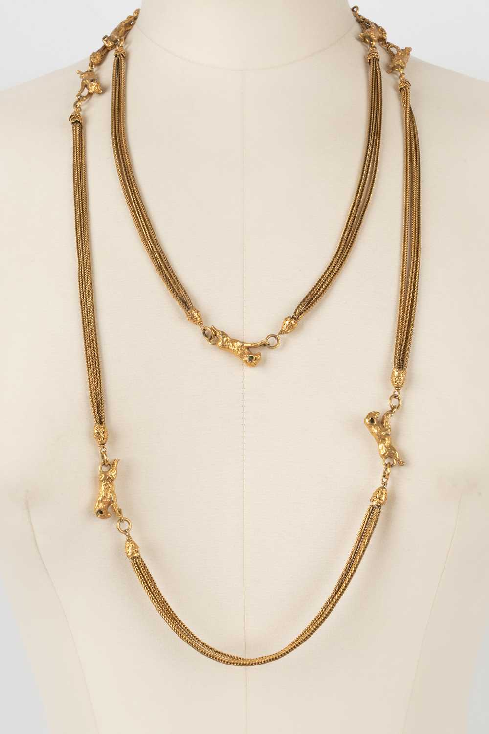 Chanel "ram head" necklace - image 3