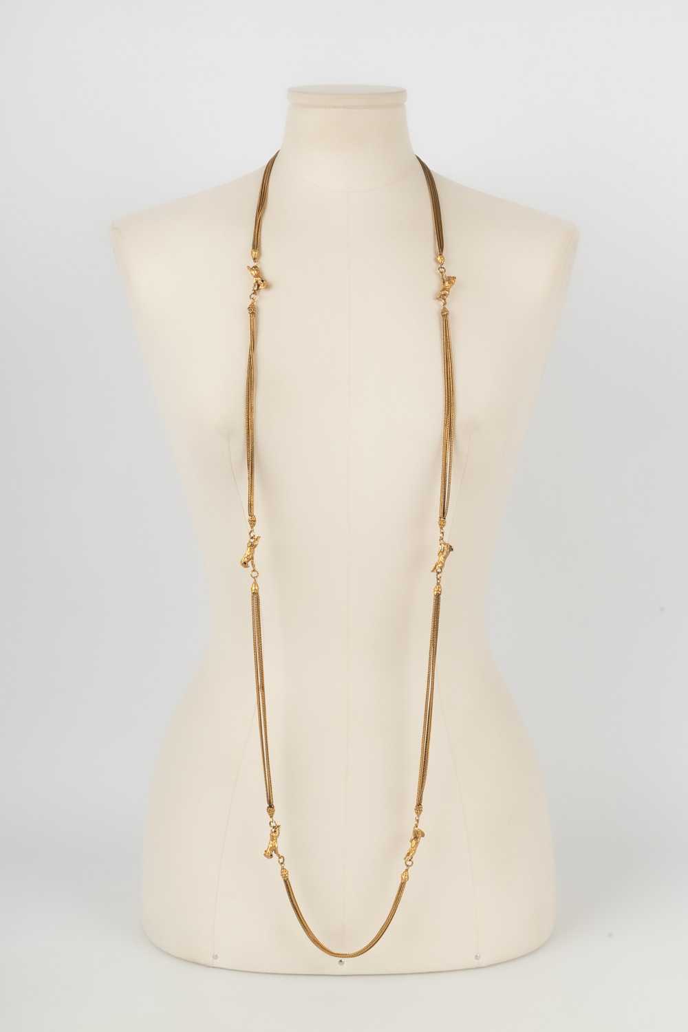 Chanel "ram head" necklace - image 5