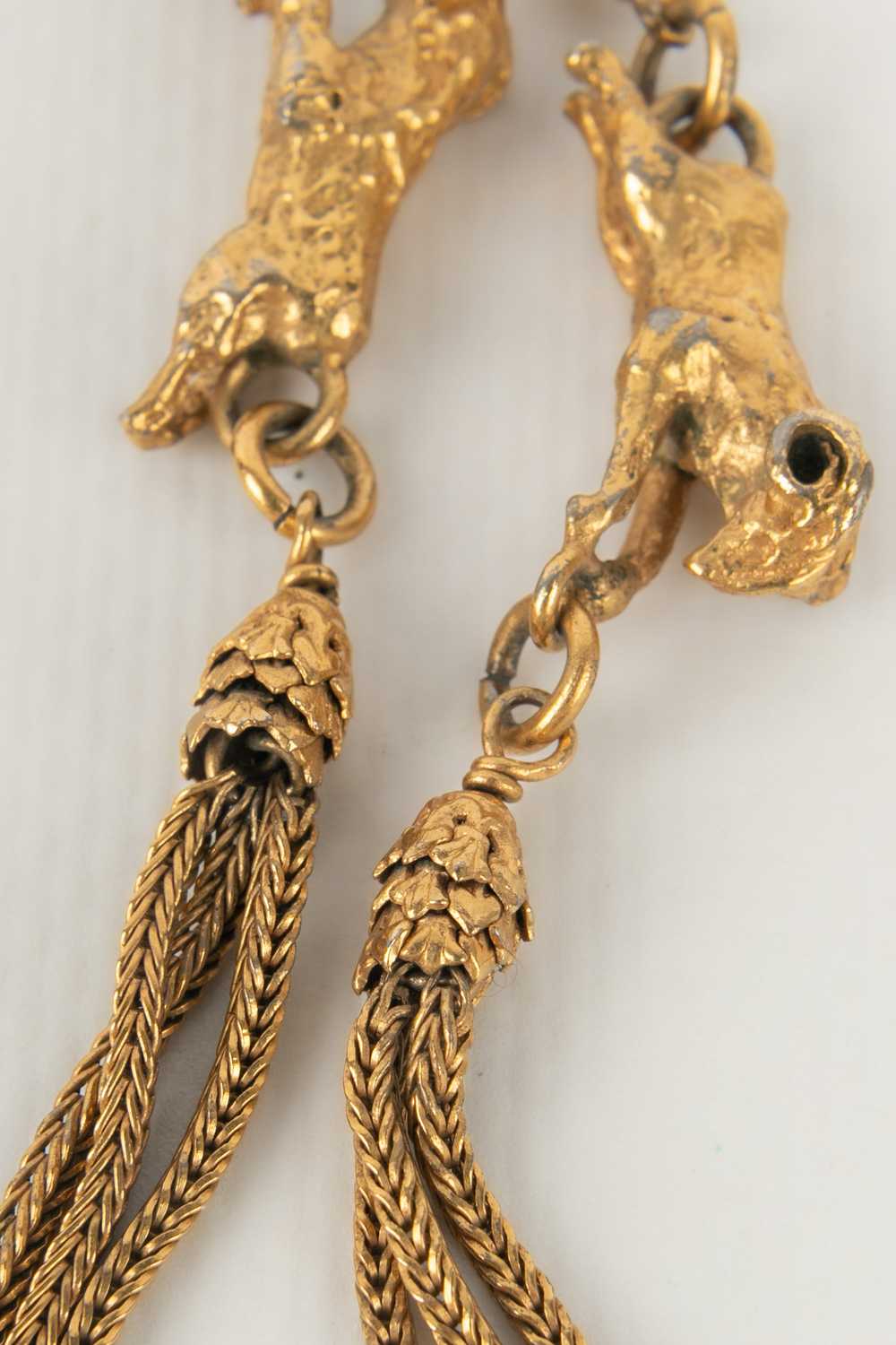 Chanel "ram head" necklace - image 9