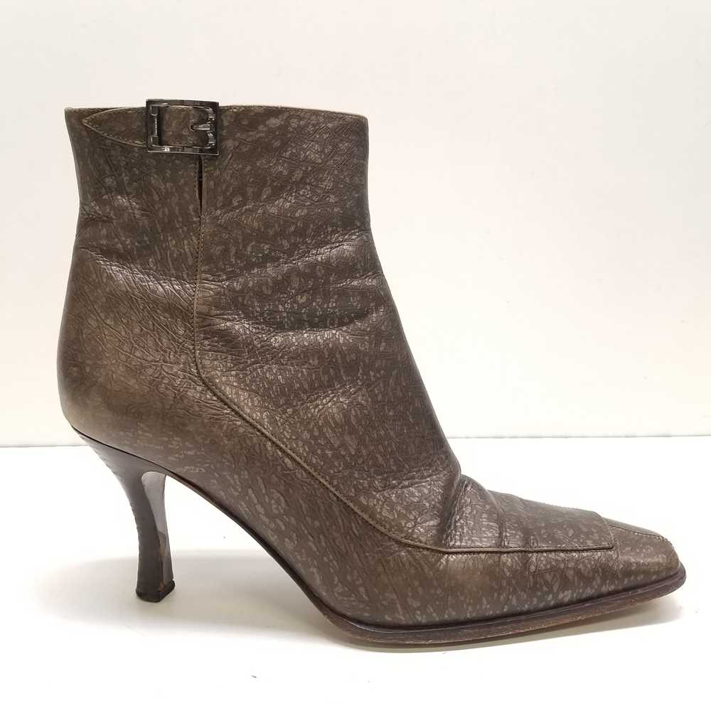 Bally Leather Ankle Boots Brown 9 - image 1