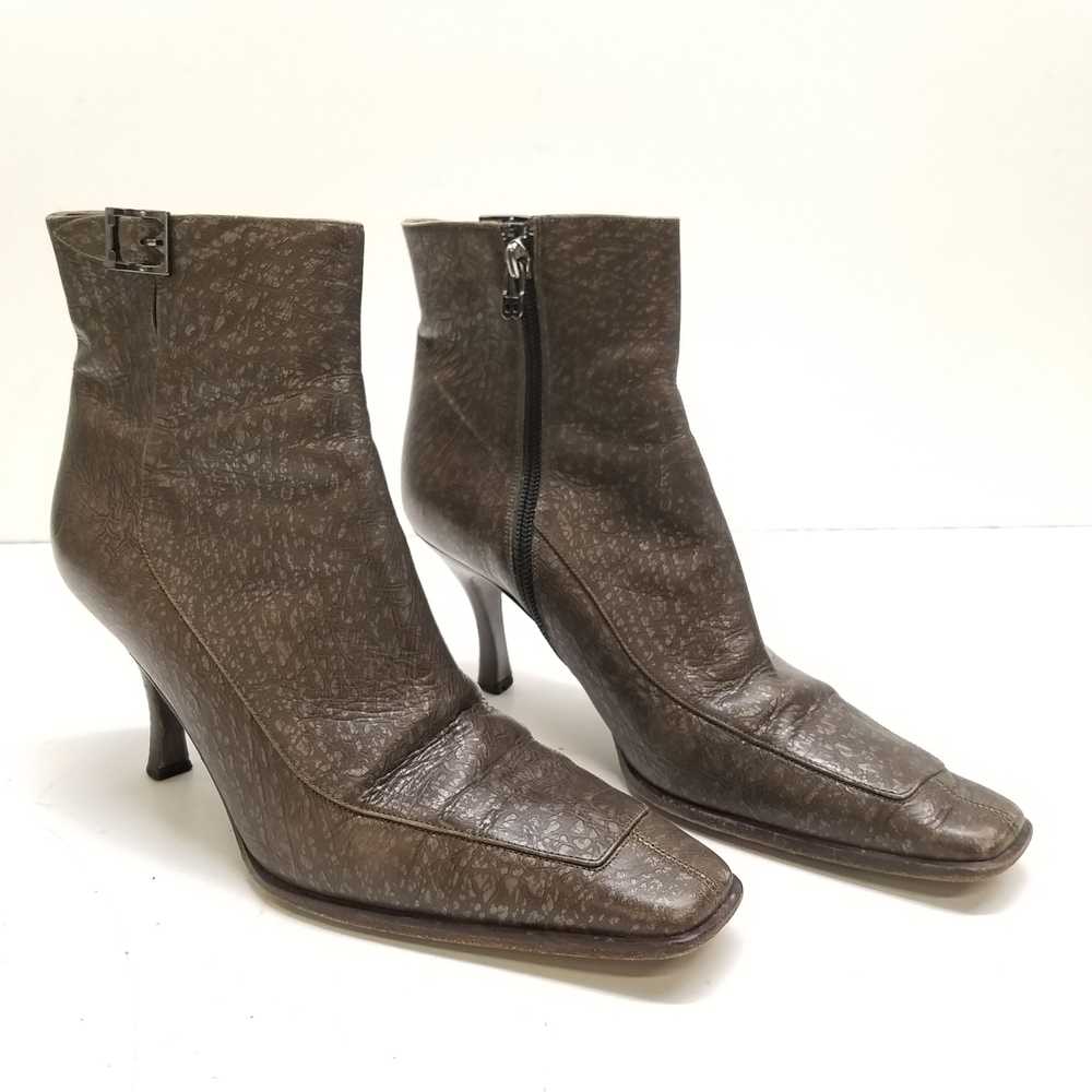 Bally Leather Ankle Boots Brown 9 - image 3