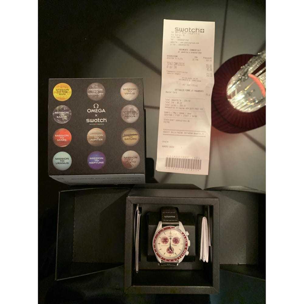 Omega X Swatch Ceramic watch - image 3