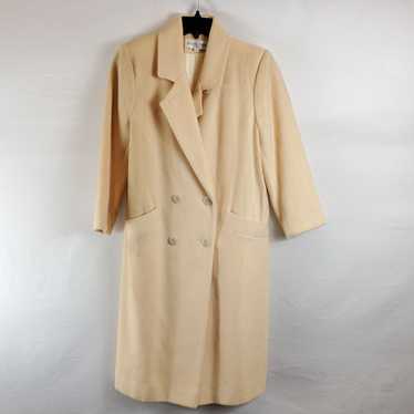 Kristen Blake Women Cream Coat Sz 2 - image 1