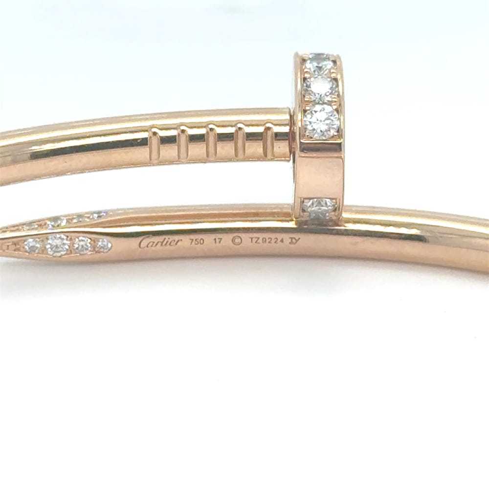 Cartier Juste un Clou pink gold bracelet - image 4