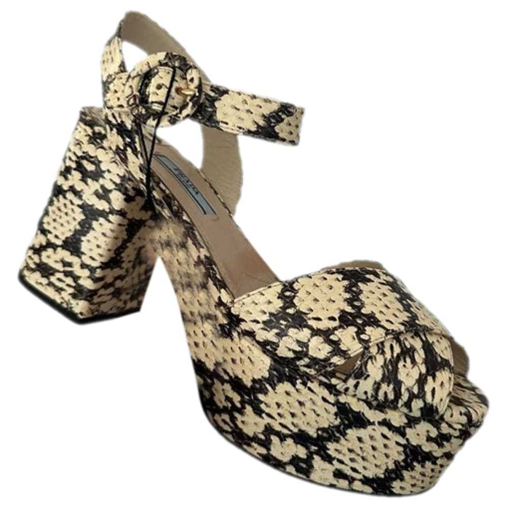 Prada Python sandal - image 1