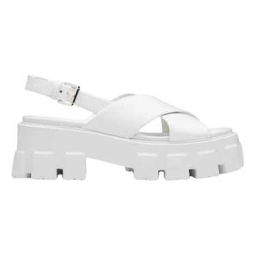 Prada Monolith leather sandal - image 1