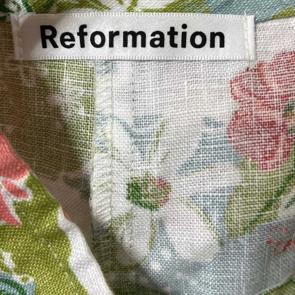 Reformation Linen mini dress - image 12