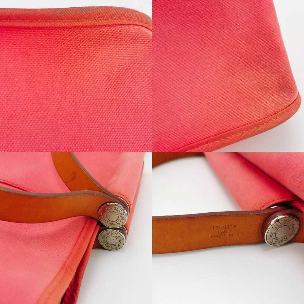 Hermès Cabag cloth handbag - image 8