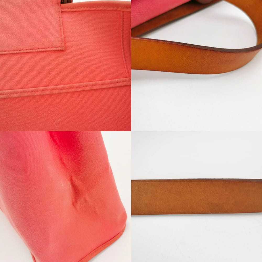 Hermès Cabag cloth handbag - image 9